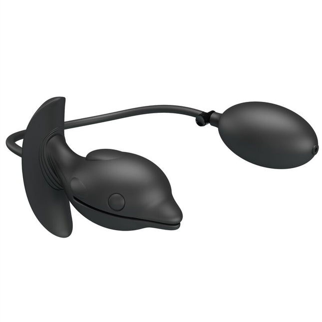 PRETTY LOVE - PLUG ANAL DELFÍN INFLABLE Y RECARGABLE