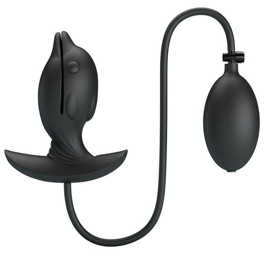 PRETTY LOVE - INFLATABLE &amp; RECHARGEABLE DOLPHIN ANAL PLUG