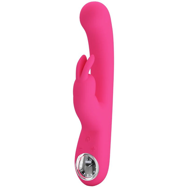 PRETTY LOVE - LAMAR RABBIT VIBRATOR &amp; PINK G-SPOT