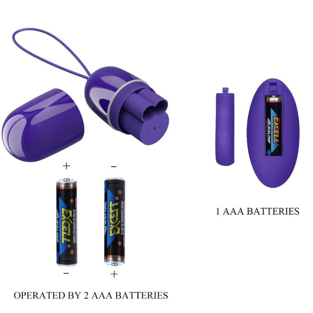 PRETTY LOVE - ARVIN JOVEN LESIONA HUEVO CONTROL REMOTO VIOLETA