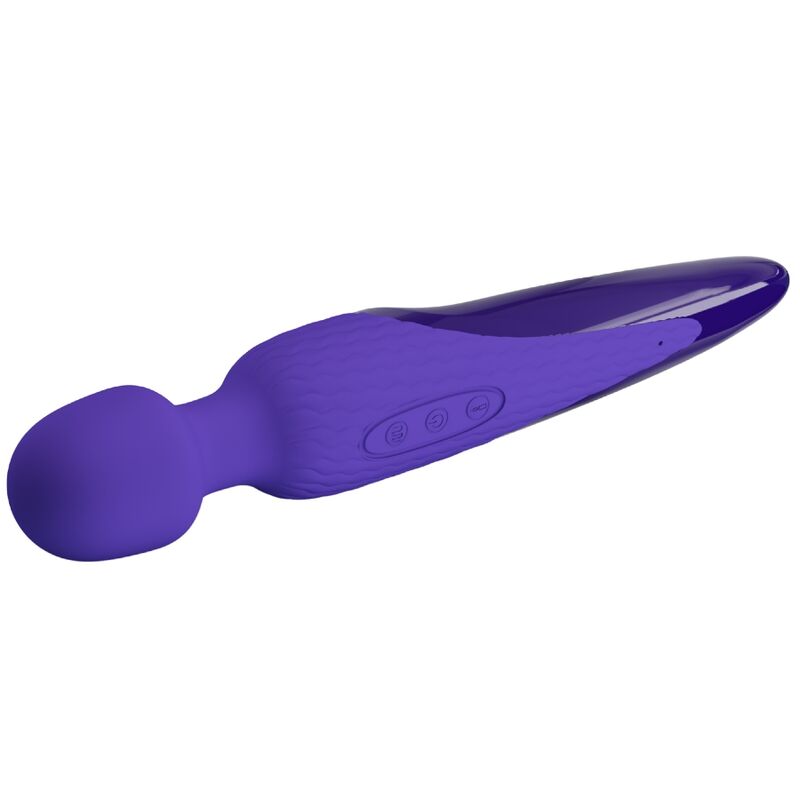 PRETTY LOVE - ANTONY YOUTH WAND VIBRATOR VIOLET WARM EFFECT