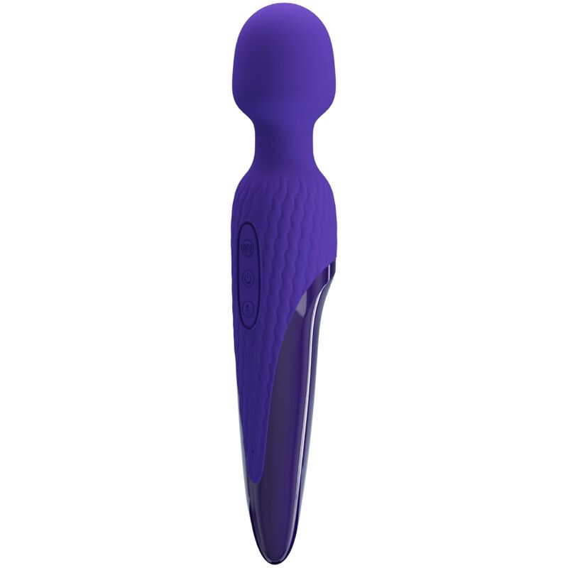 PRETTY LOVE - ANTONY YOUTH WAND VIBRATOR VIOLET WARM EFFECT