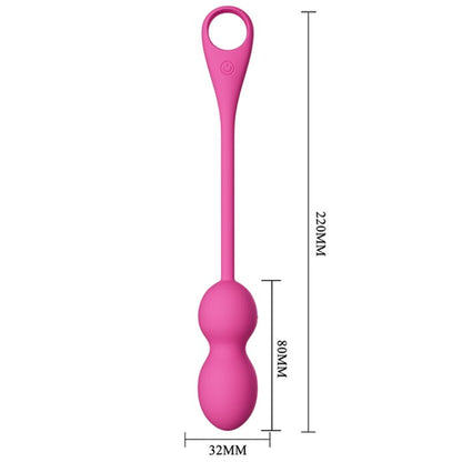 PRETTY LOVE - ELVIRA PINK WIEDERAUFLADBARE VIBRIERBÄLLE