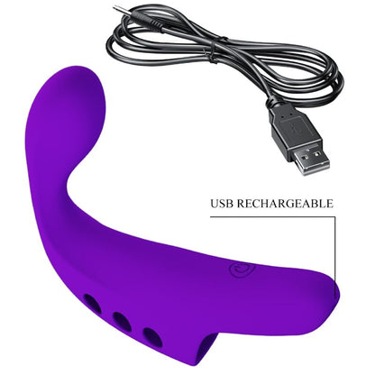 PRETTY LOVE - GORGON PURPLE FINGERVIBRATOR