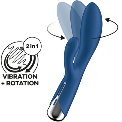 Satisfyer Spinning Rabbit 1 – Rabbit-Vibrator mit Vibration & Rotation
