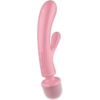 Satisfyer Triple Lover – 2-in-1 Rabbit-Vibrator & Massagestab mit 3 Motoren