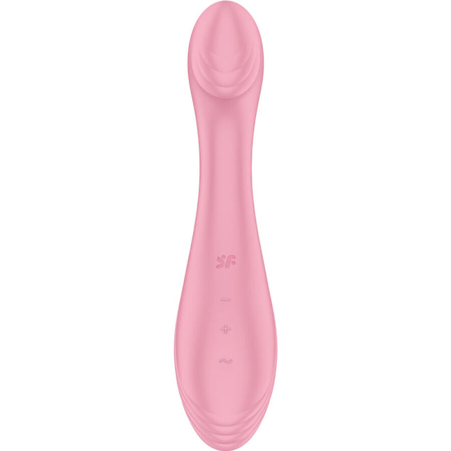 SATISFYER - VIBRADOR ESTIMULADOR G-FORCE PUNTO G ROSA