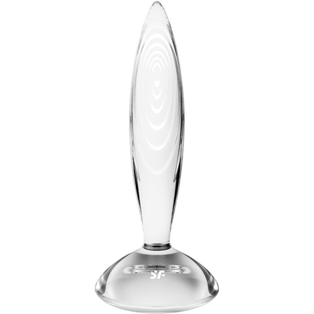 Satisfyer Sparkling Crystal – Anal plug made of borosilicate glass for hot &amp; cold games