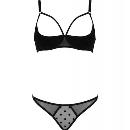 PASSION - MARINA SET ZWEITEILIG SCHWARZ S/M