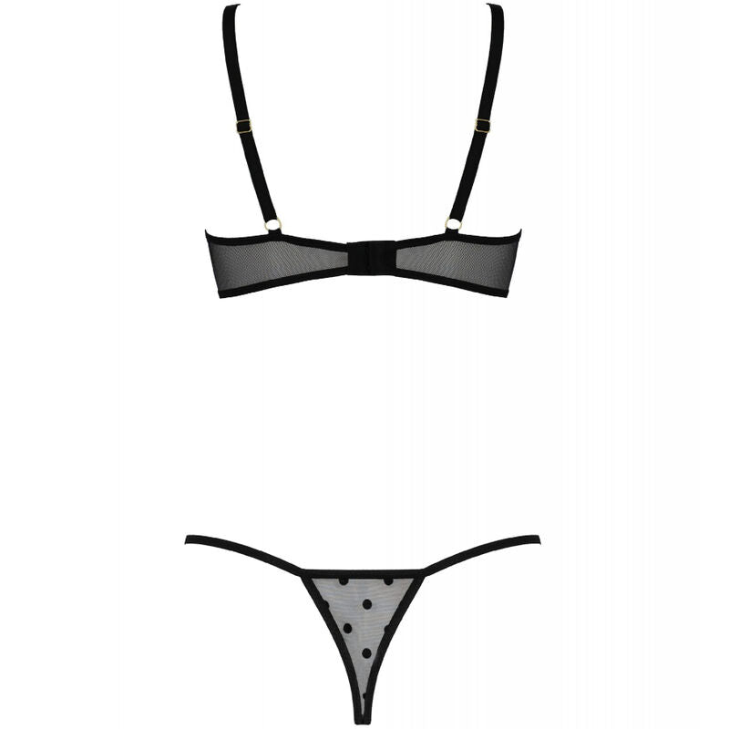 PASSION - MARINA SET ZWEITEILIG SCHWARZ S/M