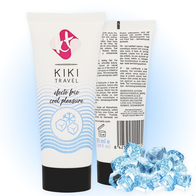 KIKÍ TRAVEL - LUBRICANTE CON EFECTO REFRESCANTE 50 ML