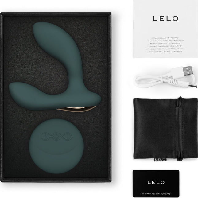 LELO - HUGO 2 GREEN PROSTATE MASSAGER WITH REMOTE CONTROL