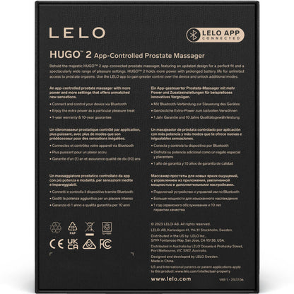 LELO - HUGO 2 PROSTATA-VIBRATOR