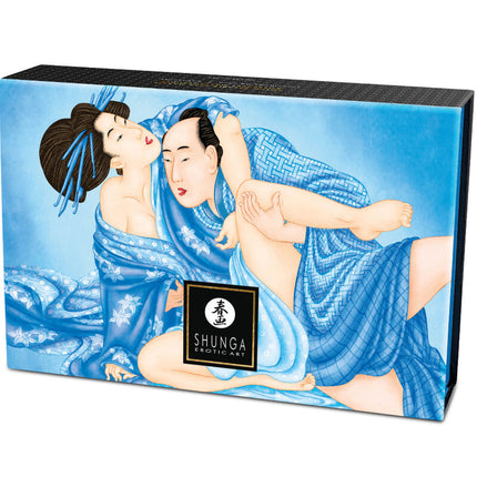 SHUNGA - SET DE POLVOS DE MASAJE DE COCO COMESTIBLES