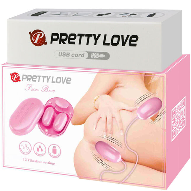 PRETTY LOVE - FUN BOX PELOTA VIBRADORA ROSA