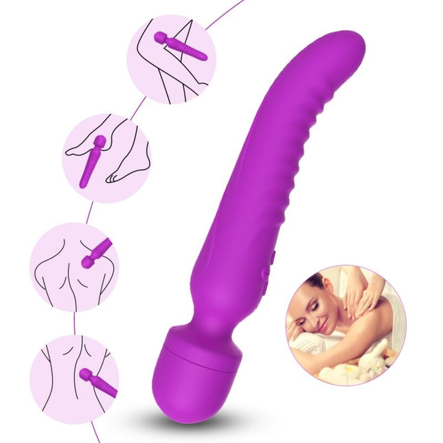 ARMONY - MISSION MASSAGER &amp; VIBRATOR HEAT EFFECT PURPLE