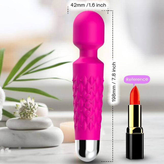 ARMONY - POSTMAN MASSAGER &amp; VIBRATOR SUPER FLEXIBLE HEAD FUCHSIA