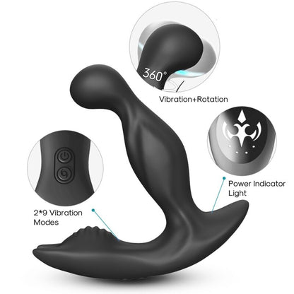 ARMONY - BAT KING VIBRATOR ANAL PROSTATA ROTATOR - FERNBEDIENUNG