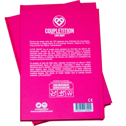 LOVE DIARY – 12 Monate voller Challenges, Spiele & Dates für Paare