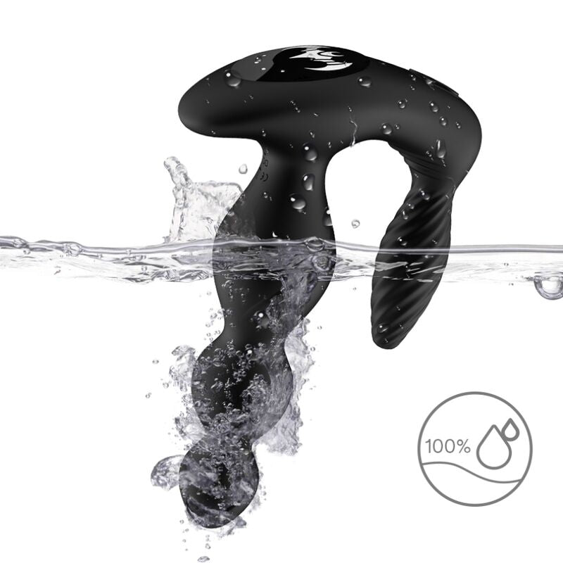 ARMONY - MANFUN VIBRATOR &amp; STIMULATOR ANAL PLUG - REMOTE CONTROL
