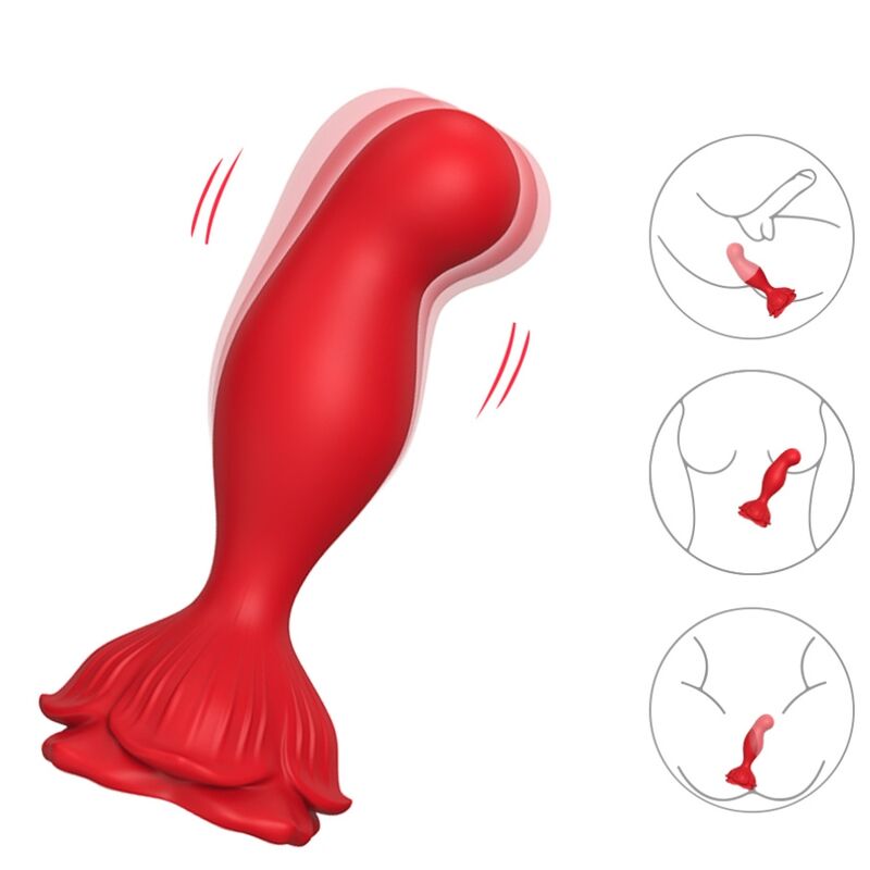 ARMONY - VIBRADOR Y PLUG ANAL - CONTROL REMOTO