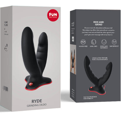 FUN FACTORY - RYDE DOPPELDILDO & MASSAGER