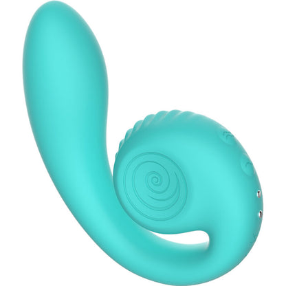 VIBRADOR DE CARACOL - ESTIMULADOR DOBLE GIZI ROSA