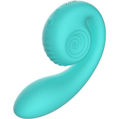 VIBRADOR DE CARACOL - ESTIMULADOR DOBLE GIZI ROSA