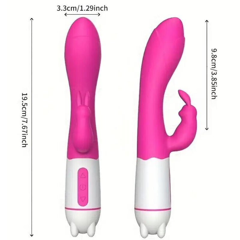 HAPPY RABBIT-VIBRATOR - FUCHSIA