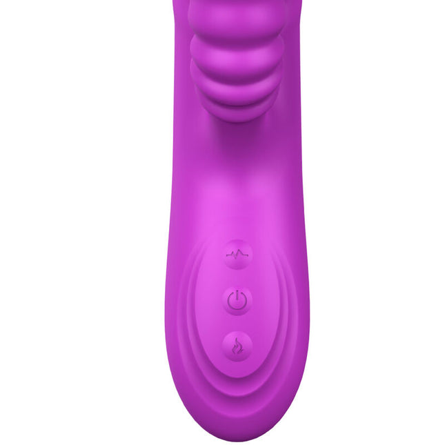 ARMONY - ANGELIA MULTIFUNCTIONAL VIBRATOR WITH STIMULATING TONGUE VIOLET HEAT EFFECT