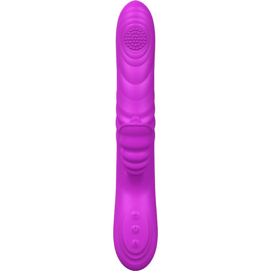 ARMONY - ANGELIA MULTIFUNKTIONSVIBRATOR MIT STIMULIERENDEM ZUNGENVIOLETTEN WRMEEFFEKT