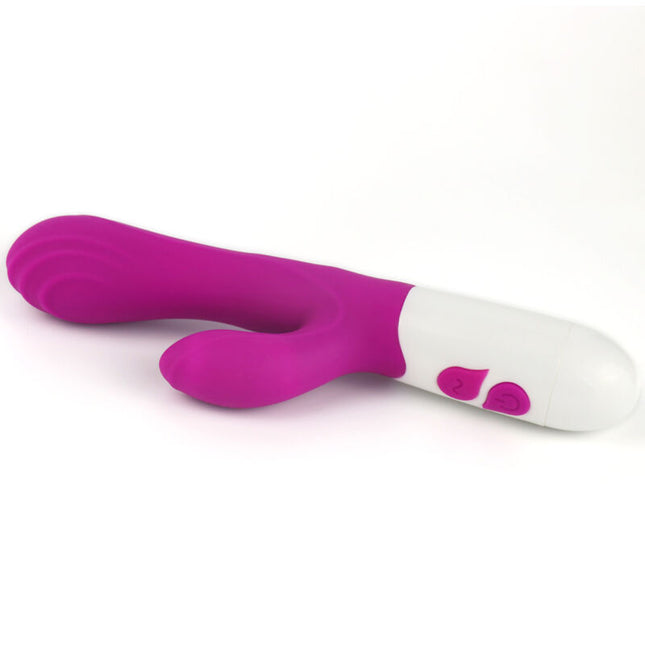 ARMONY - VIBRADOR HAPPY Y ESTIMULADOR MORADO