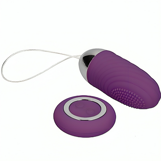 ARMONY - JIUUY GRAINY VIBRATING EGG WITH REMOTE CONTROL PURPLE