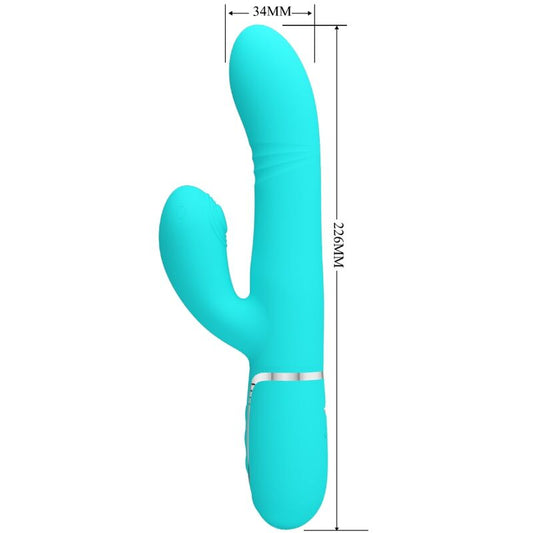 MULTIFUNKTIONS-G-SPOT-VIBRATOR - AQUA