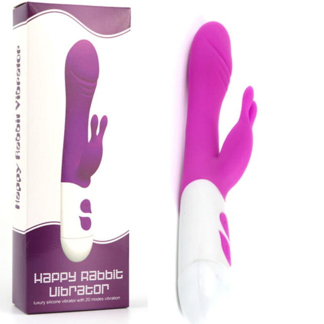EkstaseHase: Luxuriöser Fuchsia-Vibrator für Höhenflüge