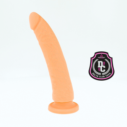 DELTA CLUB - JUGUETES DILDO NATURAL SILICONA MÉDICA 20 CM -O- 4 CM