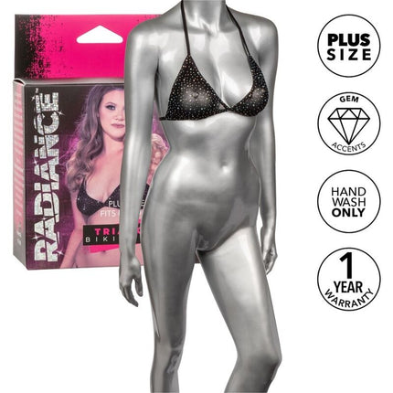 CALEXOTICS - TOP DE BIKINI TRIÁNGULO RADIANCE TALLA GRANDE