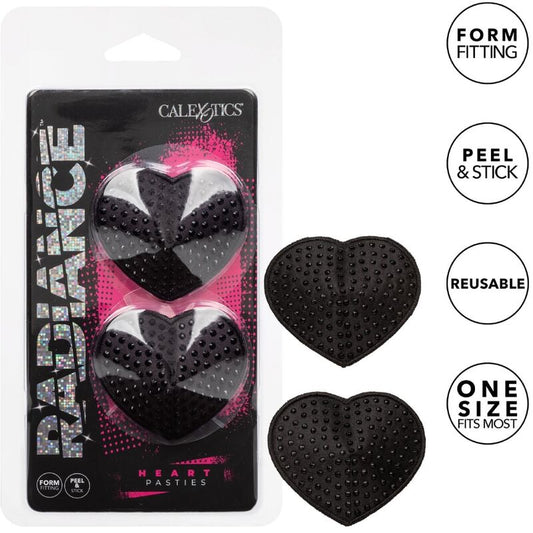 CALEXOTICS - RADIANCE HERZFÖRMIGE JUWELEN-NIPPELCOVER