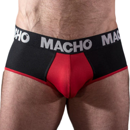 MACHO - MS26N BRIEFS BLACK/RED S