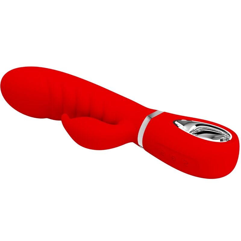 PRETTY LOVE - VIBRADOR MULTIFUNCIONAL DEL PUNTO G PRESCOTT ROJO