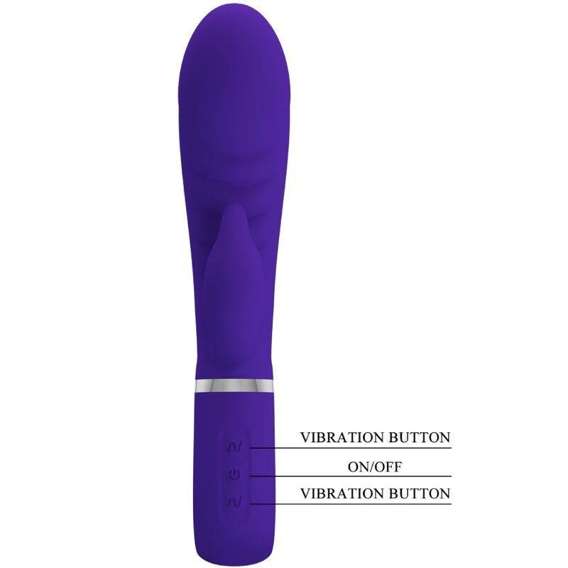 PRETTY LOVE - PRESCOTT MULTIFUNCTIONAL G-SPOT VIBRATOR PURPLE