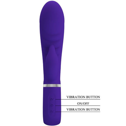 PRETTY LOVE - PRESCOTT MULTIFUNCTIONAL G-SPOT VIBRATOR PURPLE