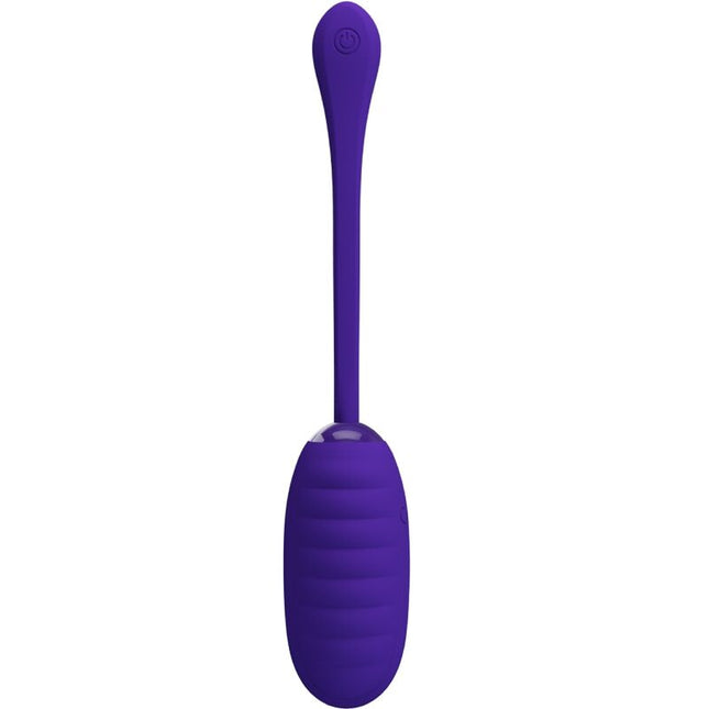 PRETTY LOVE - KIRK RECHARGEABLE VIBRATION EGG PURPLE