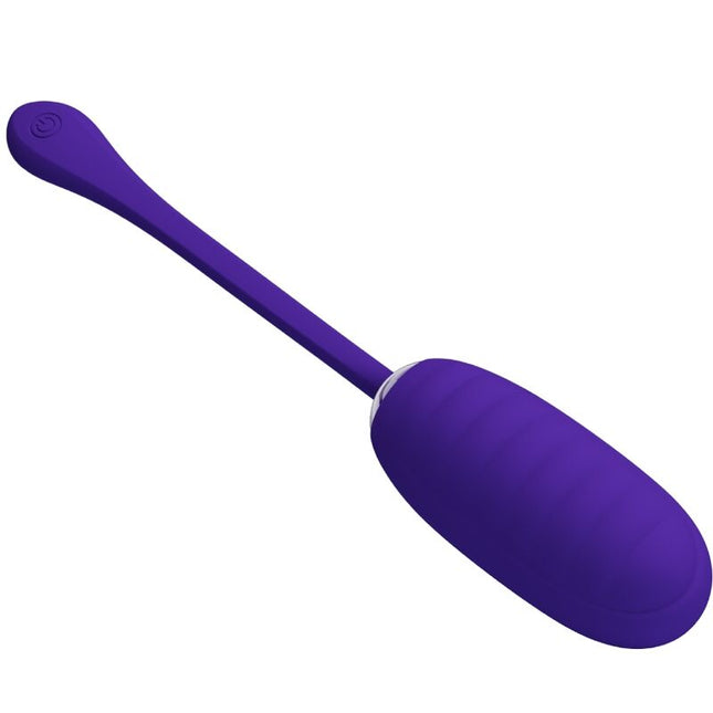 PRETTY LOVE - KIRK RECHARGEABLE VIBRATION EGG PURPLE