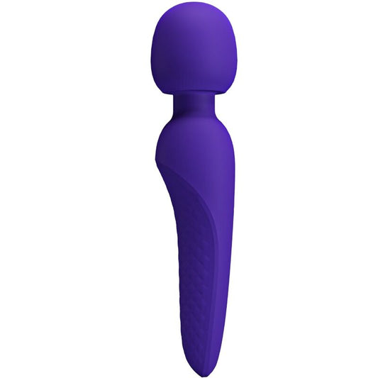 PRETTY LOVE - MASAJEADOR MEREDITH 12 MODOS DE VIBRACIÓN MORADO