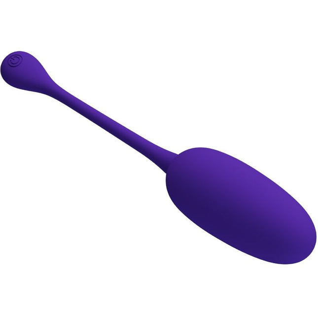 PRETTY LOVE - KNUCKER PURPLE RECHARGEABLE VIBRATION EGG