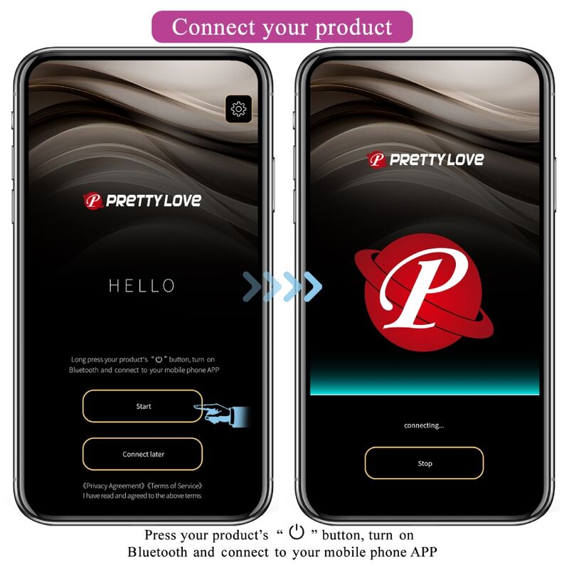 PRETTY LOVE - JEFFERSON APP-GESTEUERTER ANALSTECKER