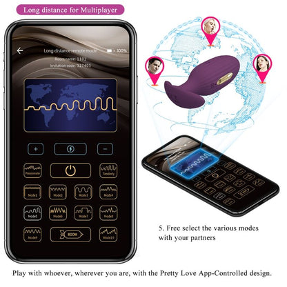 PRETTY LOVE - JEFFERSON APP-GESTEUERTER ANALSTECKER