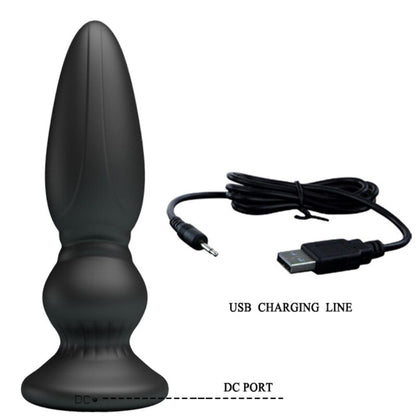 MR PLAY - LEISTUNGSSTARKER VIBRATOR MIT FERNBEDIENUNG, ANALSTECKER