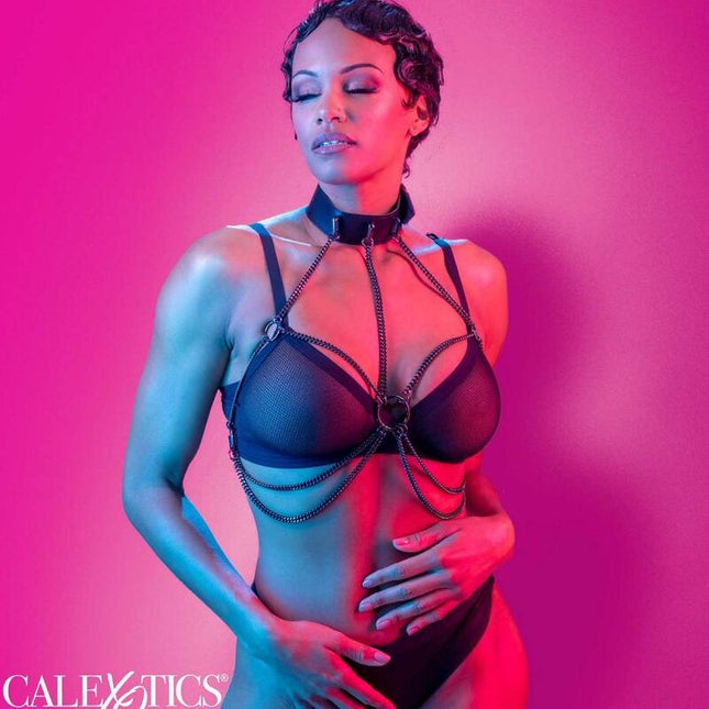 CALEXOTICS - EUPHORIA MULTI-CHAIN COLLAR HARNESS